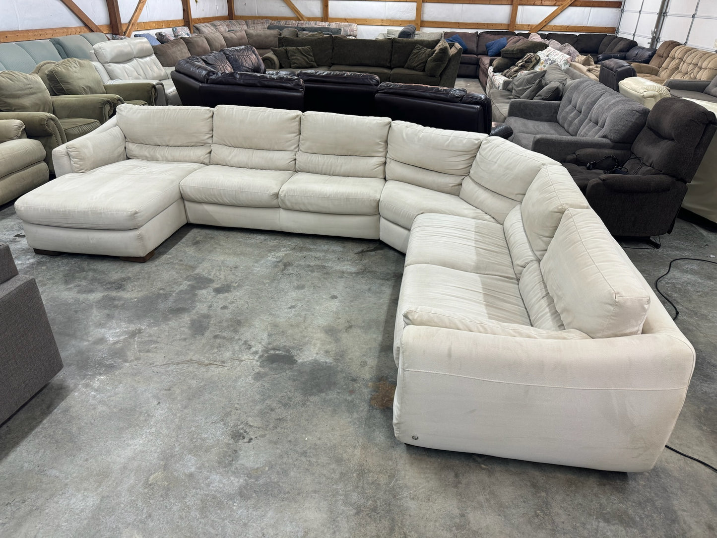 Wrap Around Sectional Couch (WE DELIVER)