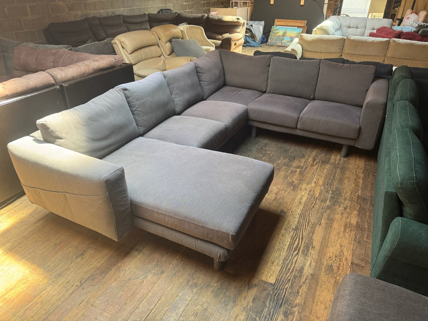 Wrap Around Sectional Couch (WE DELIVER)