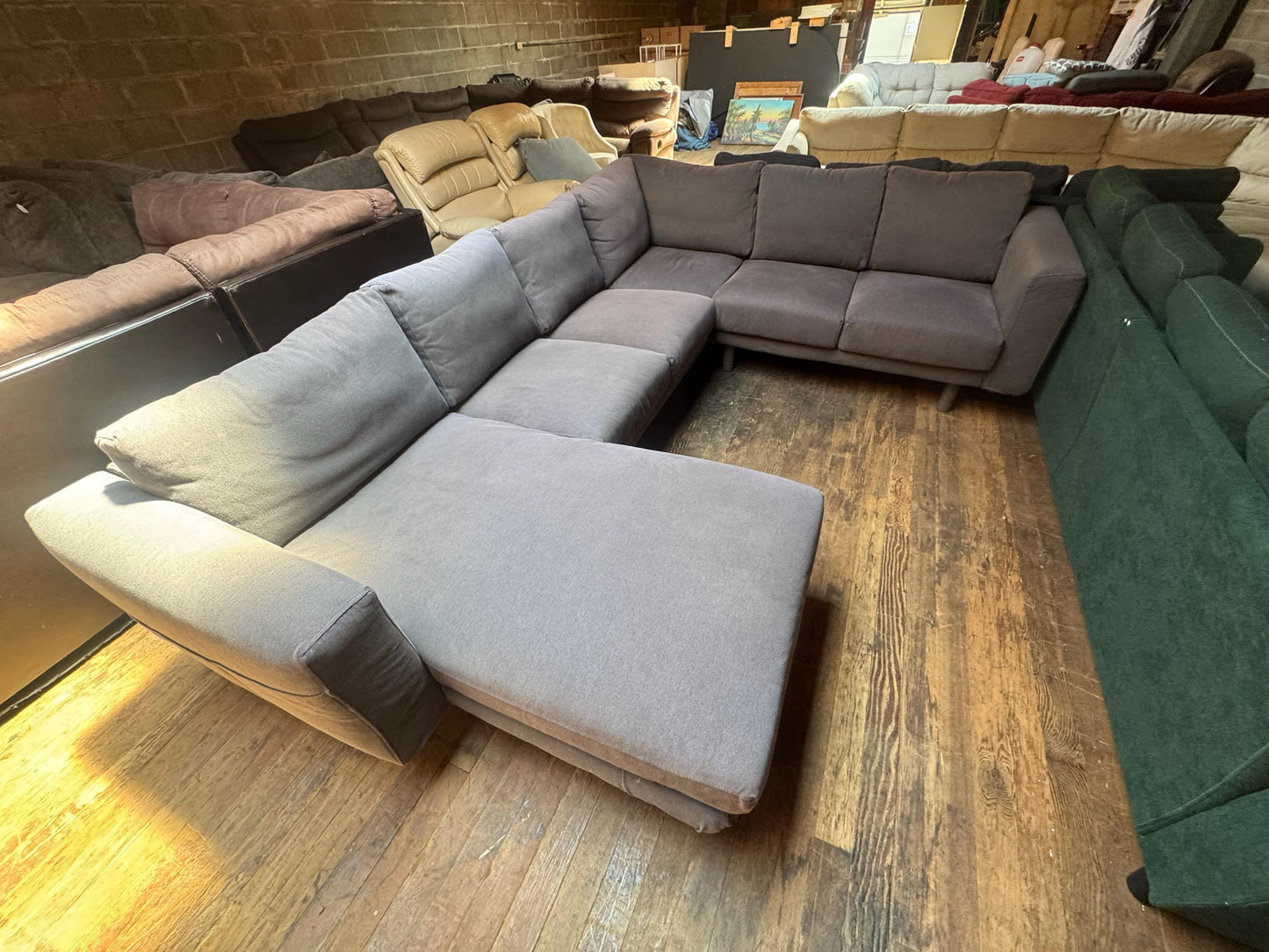 Wrap Around Sectional Couch (WE DELIVER)