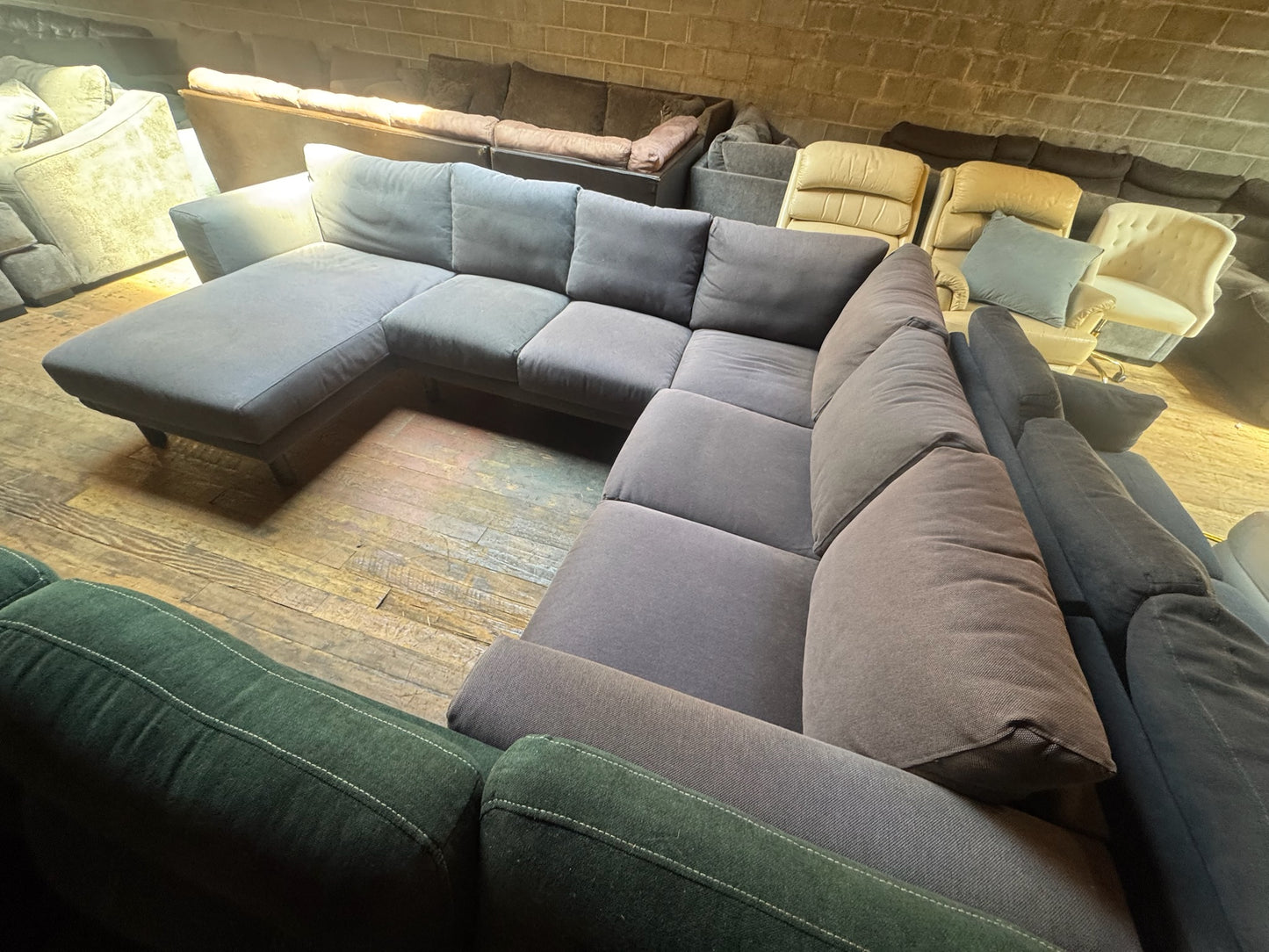 Wrap Around Sectional Couch (WE DELIVER)