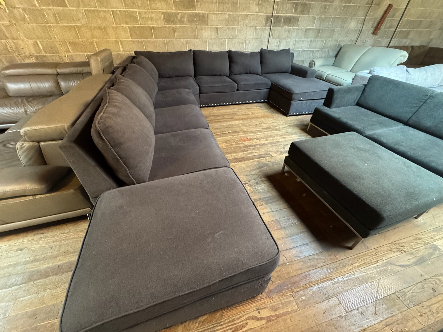 Wrap Around Sectional Couch (WE DELIVER)