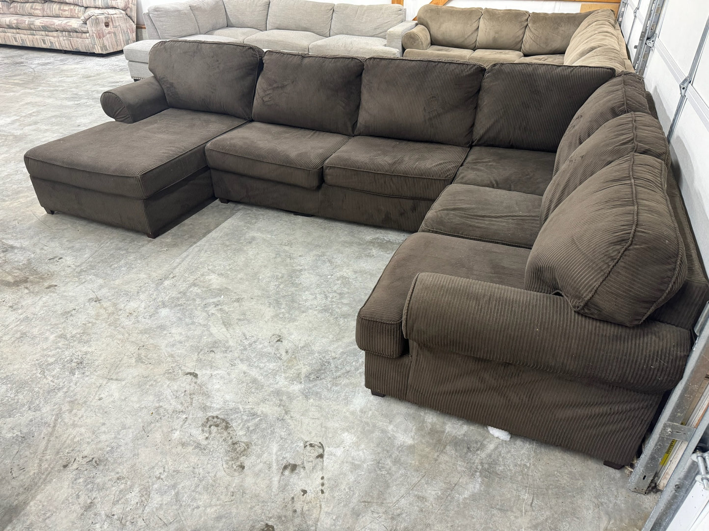 Wrap Around Sectional Couch (WE DELIVER)