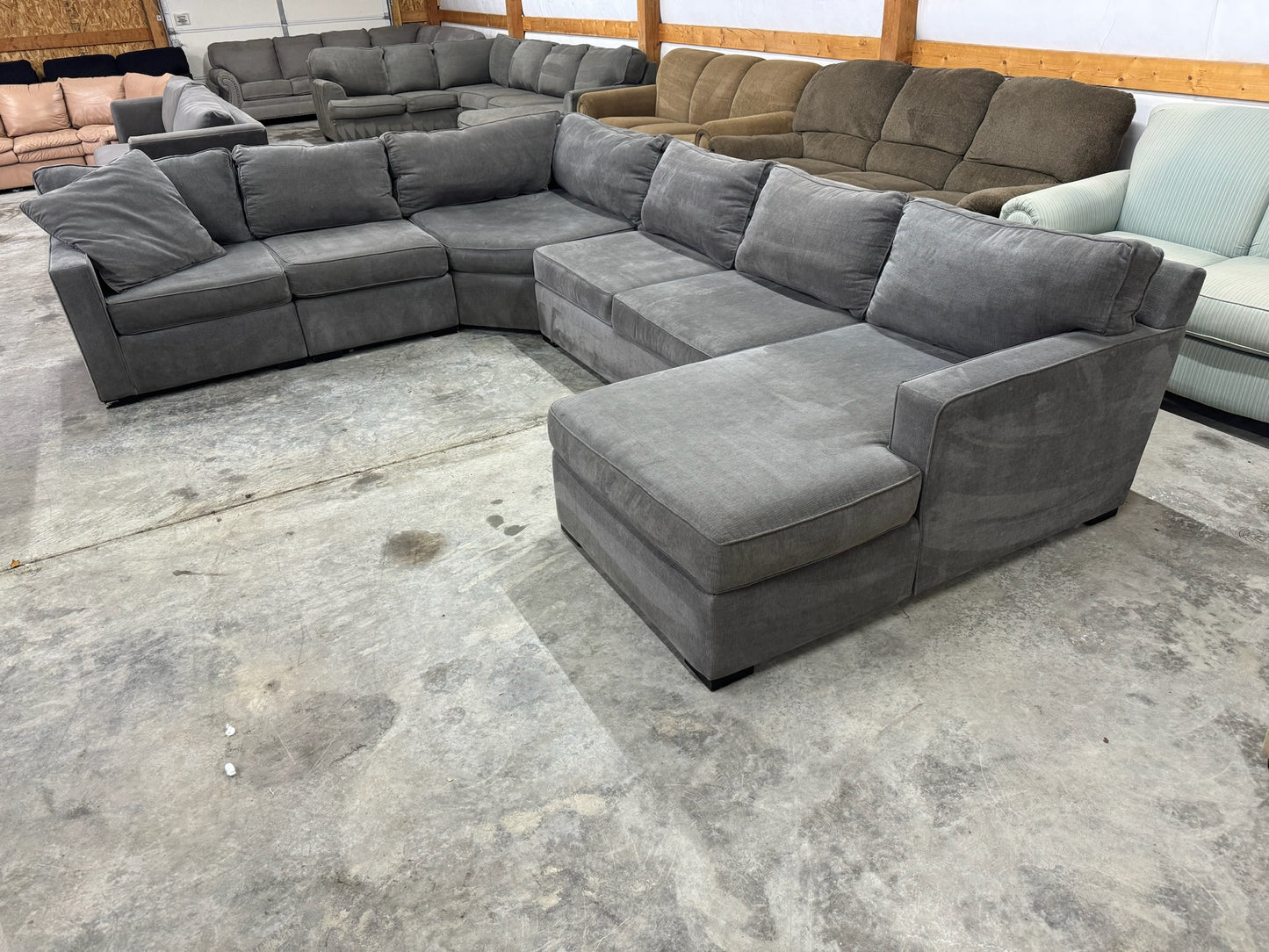 Wrap Around Sectional Couch (WE DELIVER)