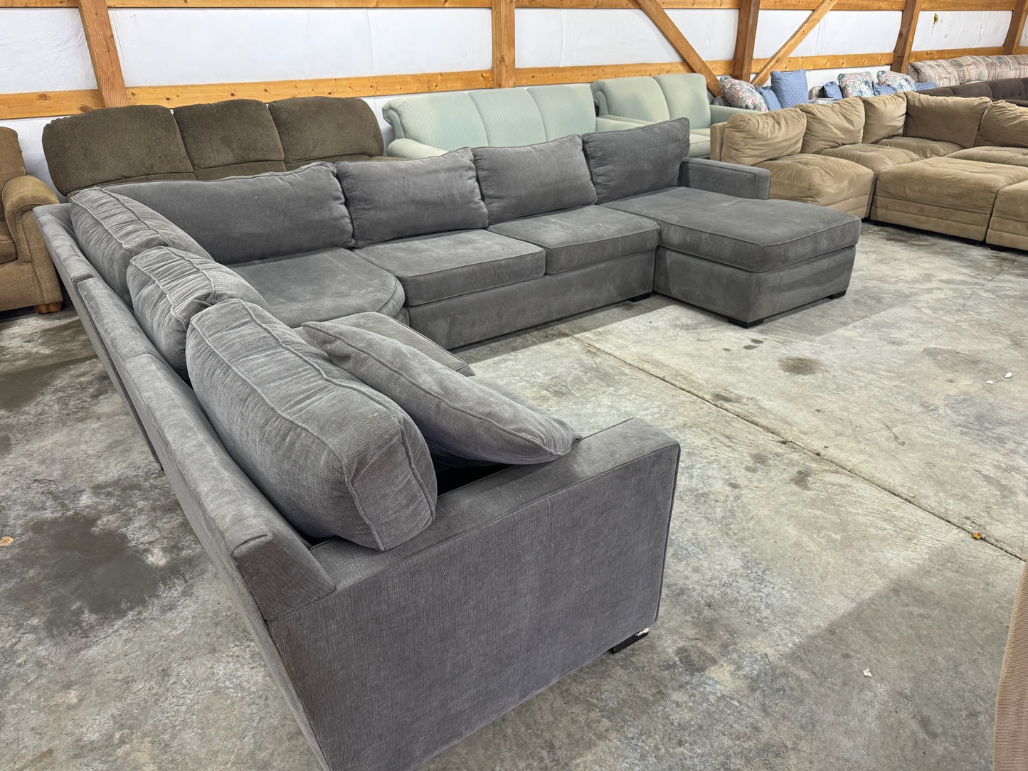 Wrap Around Sectional Couch (WE DELIVER)