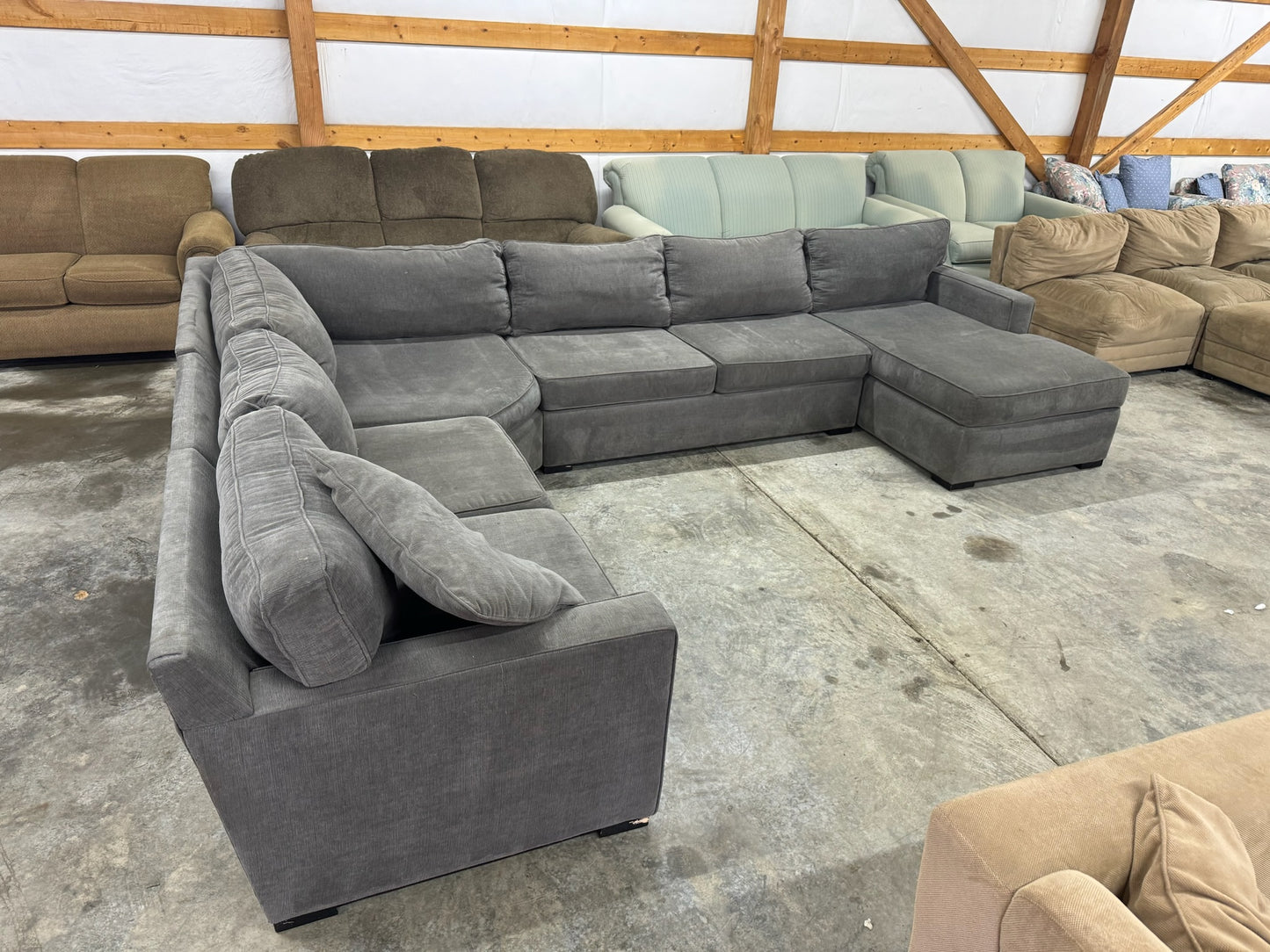 Wrap Around Sectional Couch (WE DELIVER)