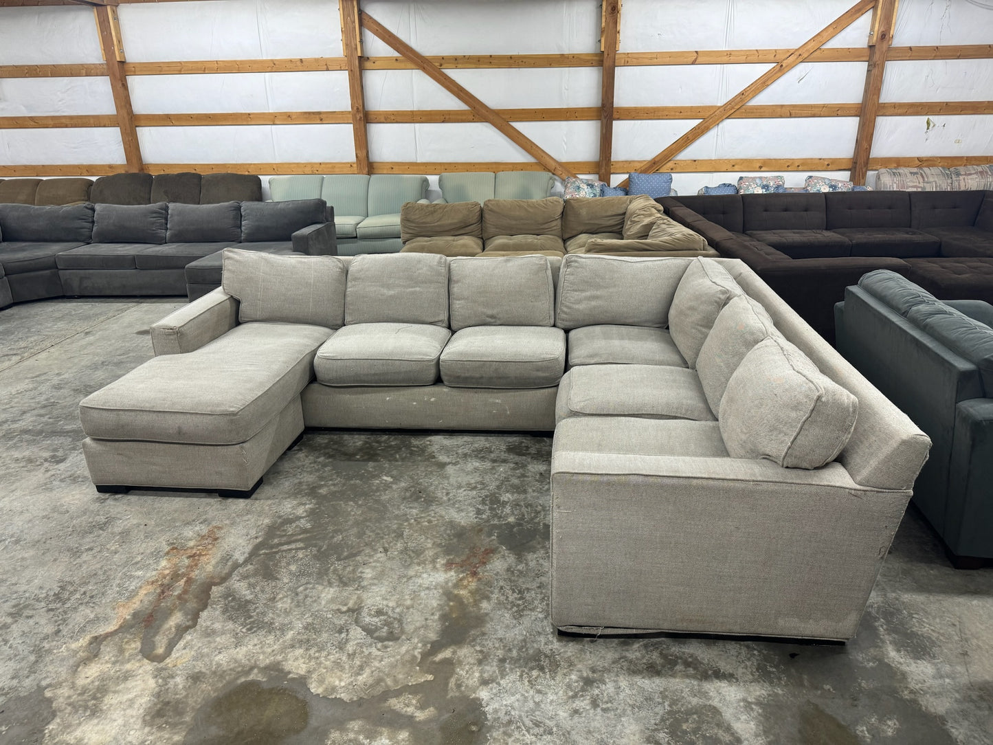 Wrap Around Sectional Couch (WE DELIVER)