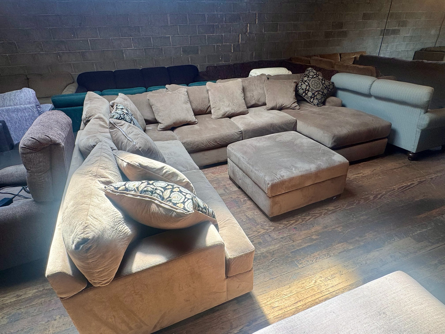 Wrap Around Sectional Couch (WE DELIVER)