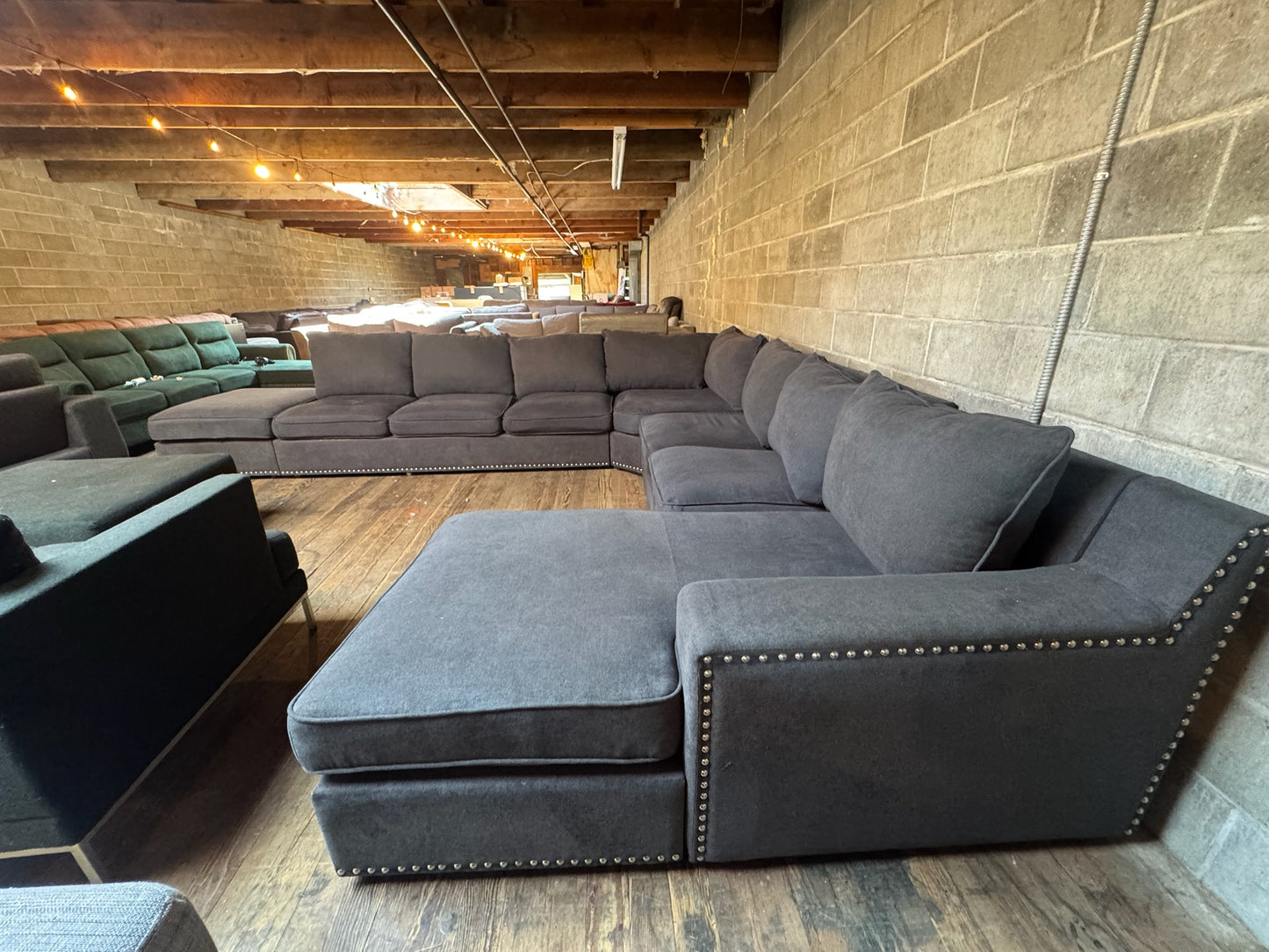 Wrap Around Sectional Couch (WE DELIVER)
