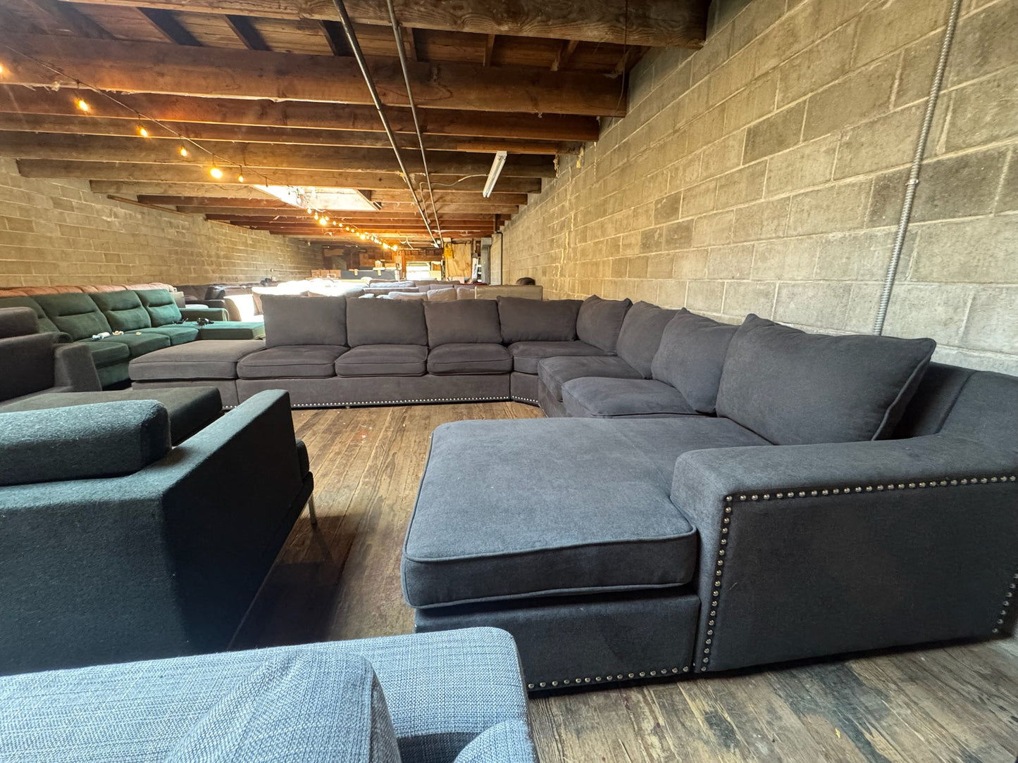 Wrap Around Sectional Couch (WE DELIVER)