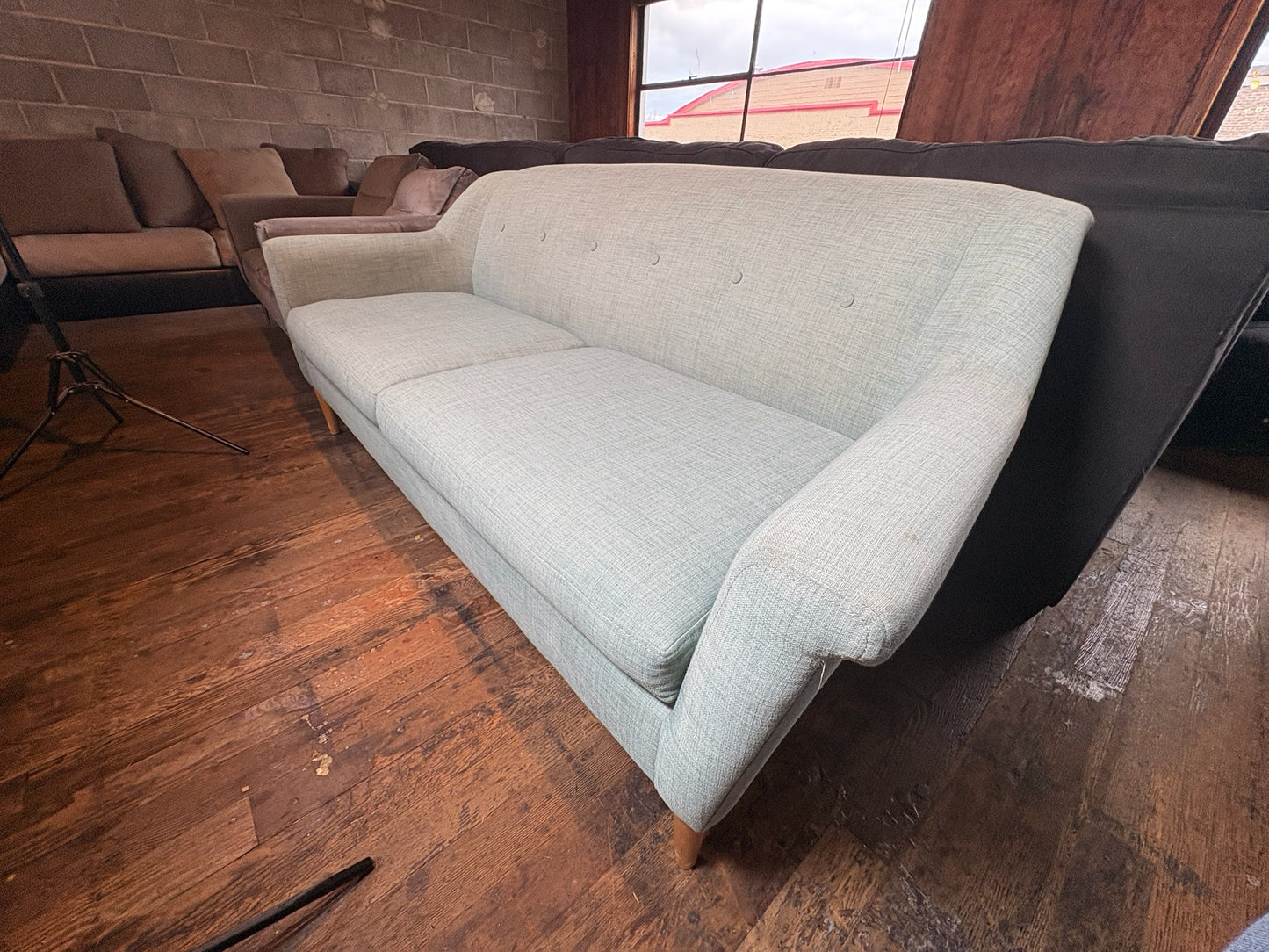 West Elm Mid-Century Moden Sofa (WE DELIVER + HAUL AWAY OLD COUHCES)