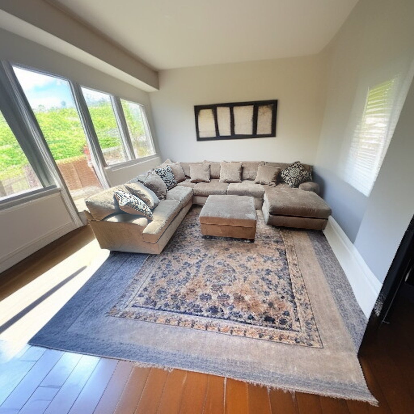 Wrap Around Sectional Couch (WE DELIVER)